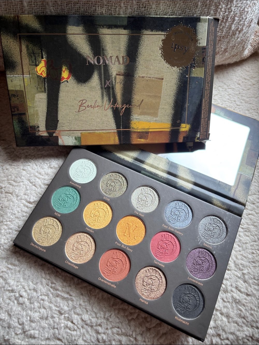 Ipsy special edition, Nomad Cosmetic Berlin Underground, NWT